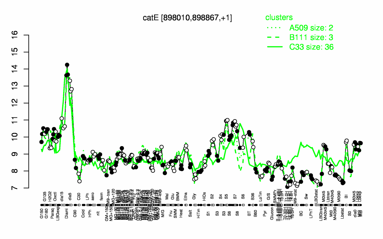 Graph of expression data for this gene.