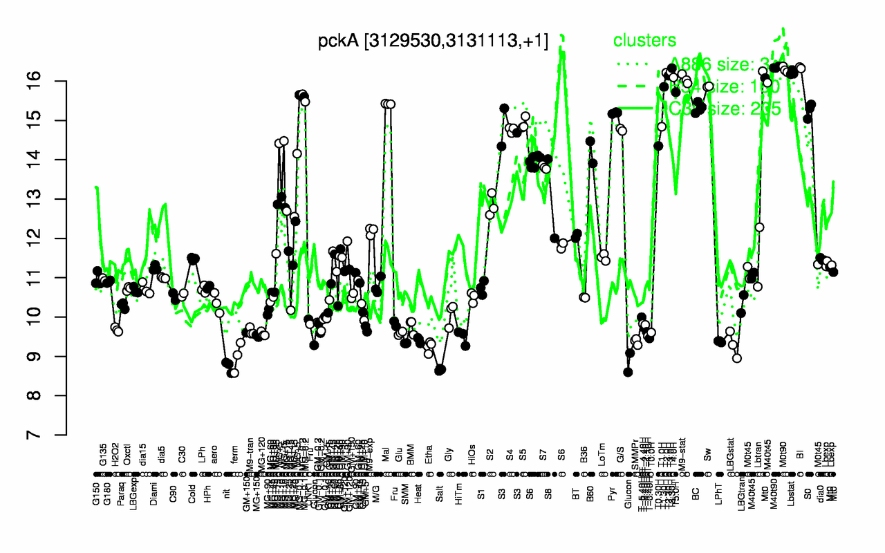 Graph of expression data for this gene.