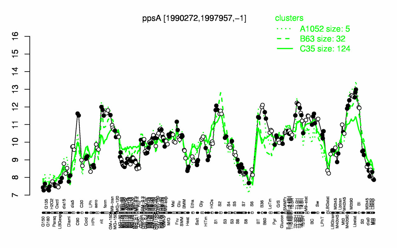 Graph of expression data for this gene.