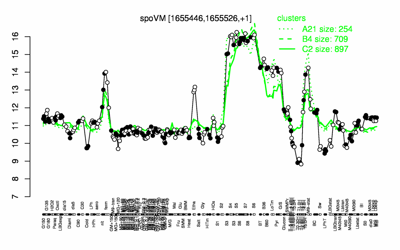 Graph of expression data for this gene.
