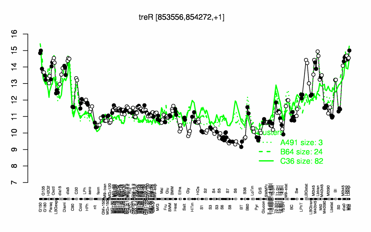 Graph of expression data for this gene.